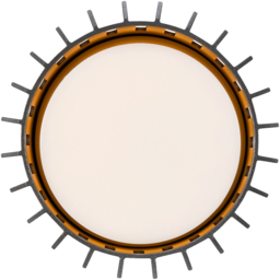 Nordlux Aludra Seaside Anthracite Ceiling Light - thumbnail 3