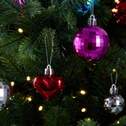 Jingle Bell Boogie Multicolour Bauble 100 Pack - thumbnail 2