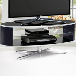 MDA Designs Orbit 2 Shelf Black TV Unit - thumbnail 1