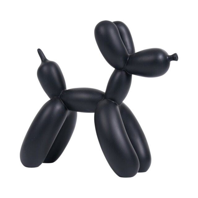 Black Balloon Dog Ornament - image 1