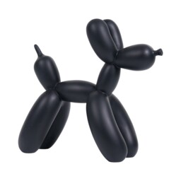 Black Balloon Dog Ornament - thumbnail 1