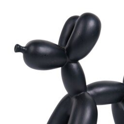 Black Balloon Dog Ornament - thumbnail 4