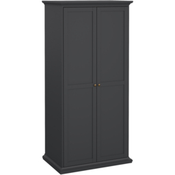 Florence Paris 2 Door Matt Grey Wardrobe - thumbnail 2
