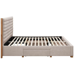 Birlea Arabella Grey King Size Velvet 3 Drawer Bed with Tufted Headboard - thumbnail 4
