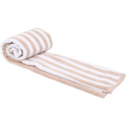 Neutral Stripe Towel Bath Towel - thumbnail 4