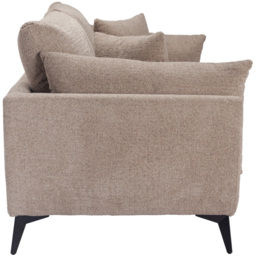 LPD Home Carter Taupe 3 Seater Sofa - thumbnail 4