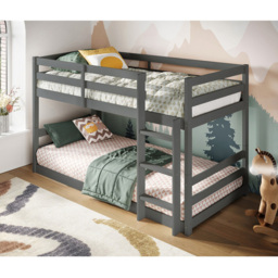 Flair Shasha Low Grey Wooden Bunk Bed - thumbnail 4