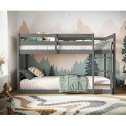 Flair Shasha Low Grey Wooden Bunk Bed - thumbnail 3