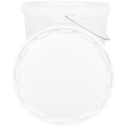 White Fermenting Bin and Lid 25L - thumbnail 3