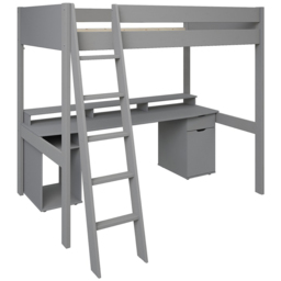 Noomi Tera Grey Small Double Gaming High Sleeper - thumbnail 2