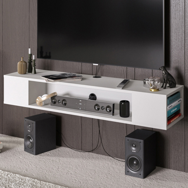Decorotika Peti White Floating TV Unit - image 1