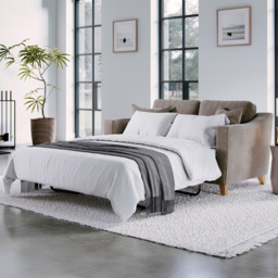 Marlon City Fossil 2 Seater Sofa Bed - thumbnail 1