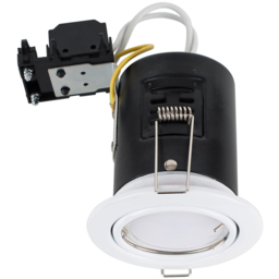 ValueLights White Warm White LED Tiltable Ceiling Downlight 10 Pack