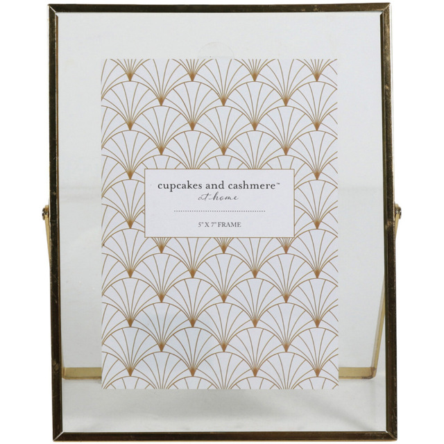 Lyla Gold Easel 7 x 5 inch Photo Frame - image 1