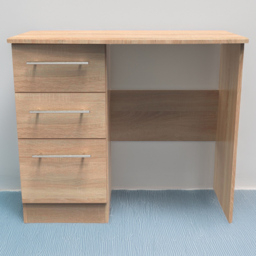 Crowndale Sherwood Bardolino Oak 3 Drawer Vanity Desk