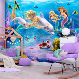 Walltastic Magical Mermaids Wall Mural - thumbnail 1