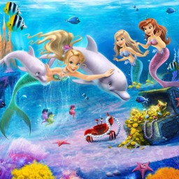 Walltastic Magical Mermaids Wall Mural - thumbnail 2