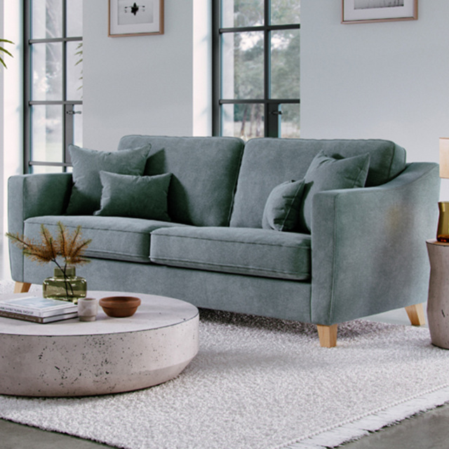 Marlon City Denim 2 Seater Large Sofa - image 1