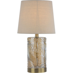 Gold Leaf Table Lamp