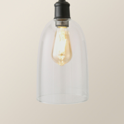 ValueLights Kira Matte Black Glass 3 Drop Cluster Ceiling Pendant Light - thumbnail 3