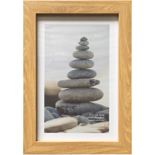 The Port. Co Gallery Wood Effect Somerset Photo Frame 12 x 8 inch