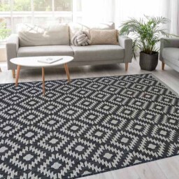 Homemaker Genesis Black Rug 160 x 230cm - thumbnail 3