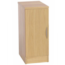 R White Cabinets Single Door Light Brown Desk Height Cupboard - thumbnail 2