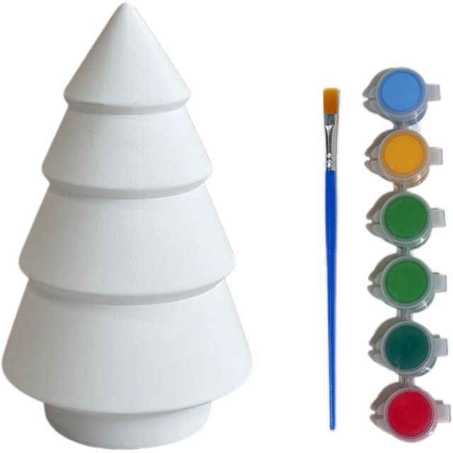 Paint Your Own White Large Ceramic Plain Tree - image 1