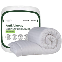 MHG Living White Double All Seasons Hollowfibre Duvet 10.5 Tog