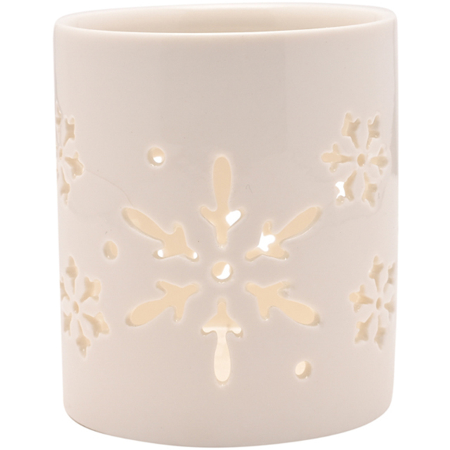 The Seasonal Gift Co. Snowflake Candle Holder - image 1