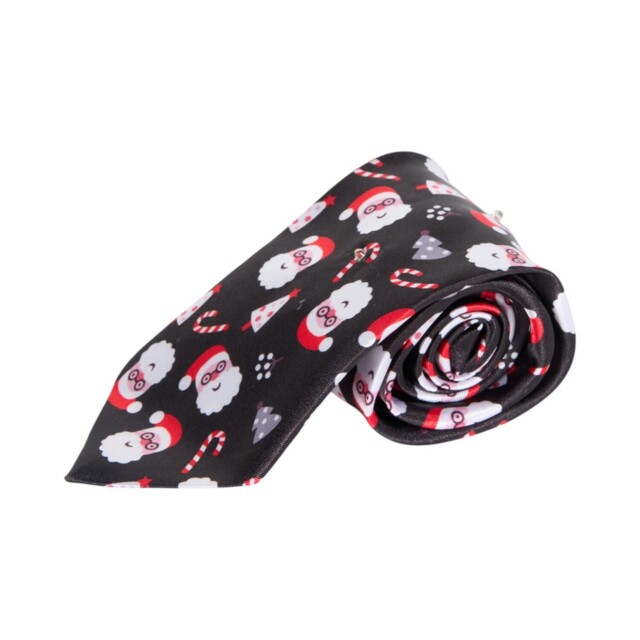 Candy Cane Lane Fun Light Up Musical Christmas Tie - image 1