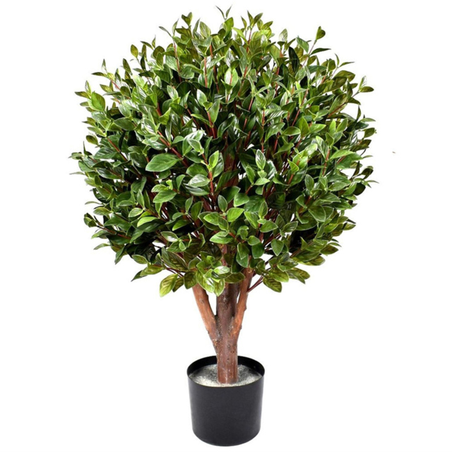 Botanik Outdoor Topiary Gloxinia Single Ball Artificial Tree in Pot with 1608 Leaves 90cm - image 1