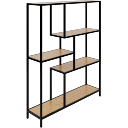 GFW Blake Oak 4 Shelf Shelving Unit - thumbnail 2
