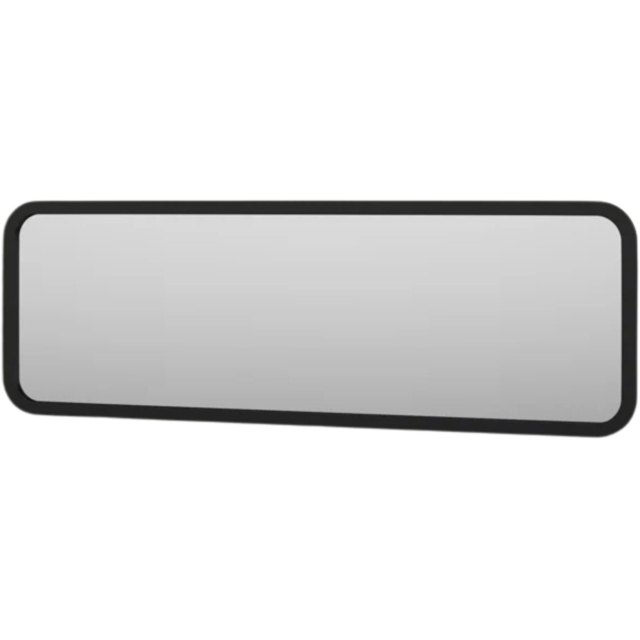 Yearn Black Curved Oblong Mirror 40 x 119cm - image 1