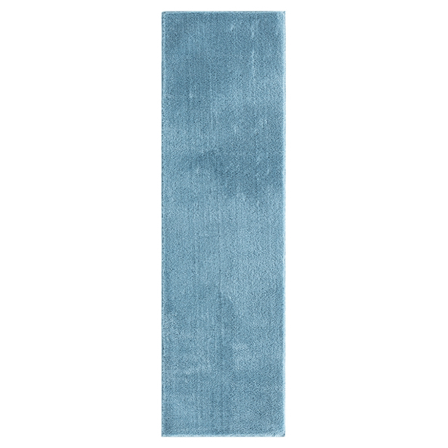 Desire Rugs Comfy Low Pile Blue Rug 60 x 200cm - image 1