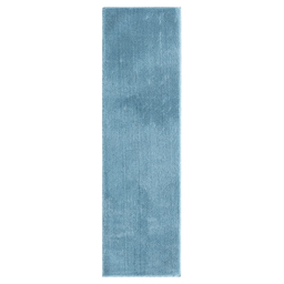 Desire Rugs Comfy Low Pile Blue Rug 60 x 200cm - thumbnail 1
