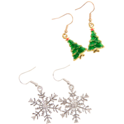 Single Christmas Earring 2 Pack in Assorted styles - thumbnail 3