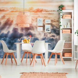 A.S Creation Sunny Clouds Digital Wall Mural - thumbnail 1