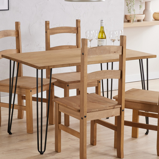 Core Products Augusta Pine Rectangular Dining Table - image 1