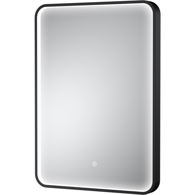 nuie Black Framed LED Touch Sensor Mirror 700 x 500mm - image 1