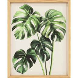 Green Botanical Slogan Canvas 2 Piece - thumbnail 3