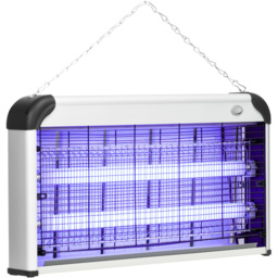 Outsunny Silver Electric Fly Killer 30W - thumbnail 1