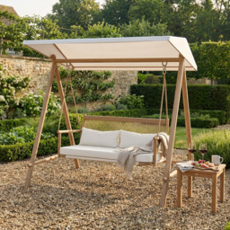 Malay Arabella Cream 2 Seater Swing - thumbnail 4