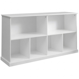 Noa and Nani Halmstad 6 Shelf White Cube Storage Sideboard - thumbnail 2