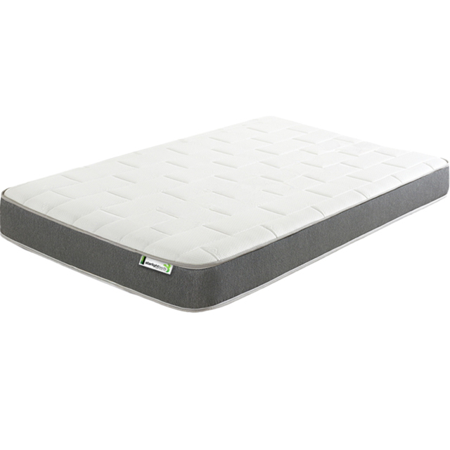 Starlight Beds Small Double Grey Big Brick Memory Foam and Spring Mattress - image 1