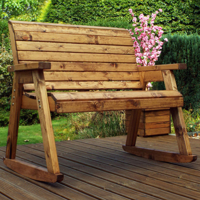 Charles Taylor 2 Seater Boxed Rocker Bench