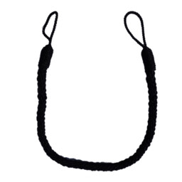 Elegance Black Rope Tieback