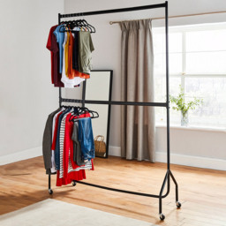 House of Home Heavy Duty Two-Tier Clothes Rail 4 x 7ft - thumbnail 2