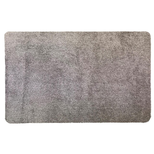 Light Grey Eco Washable Hallway Doormat 66 x 95cm