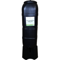 Samuel Alexander 100L Black Slimline Garden Water Butt - thumbnail 3